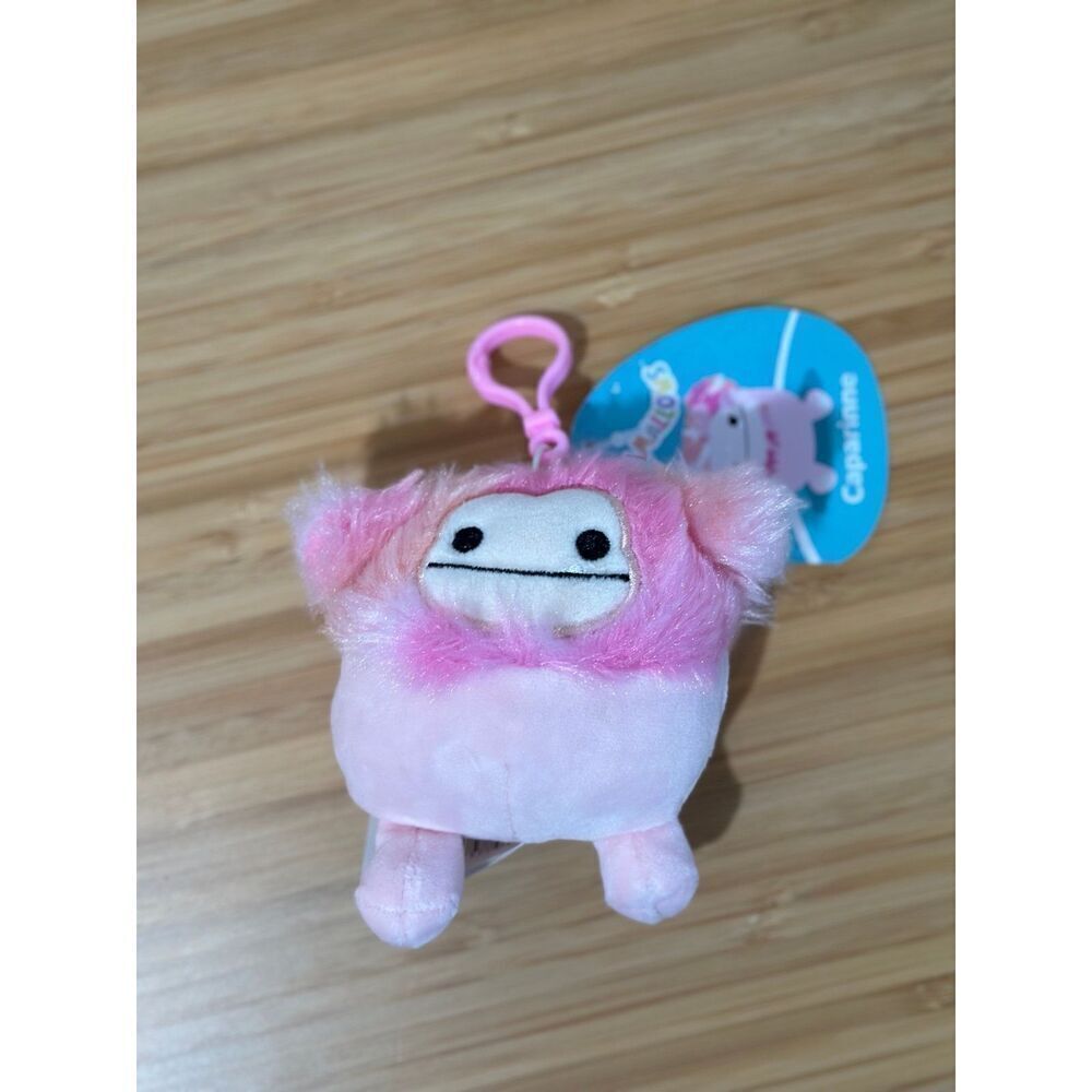 Squishmallows Caparinne 3" Plush Clip Keychain
